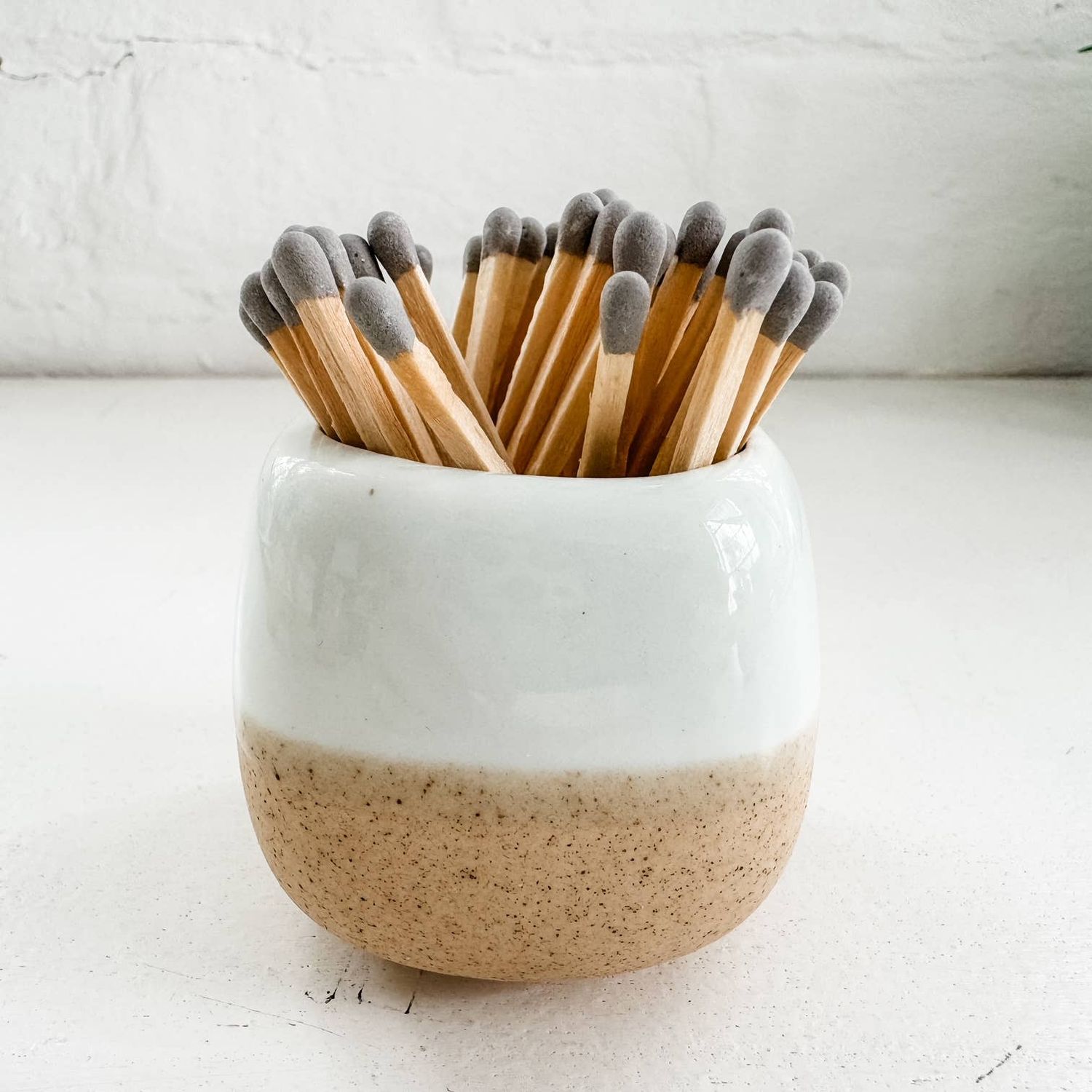 Moonlight Makers - Ceramic Match Holders - With or Without Matches - 5 Colors: Blue / With Matches