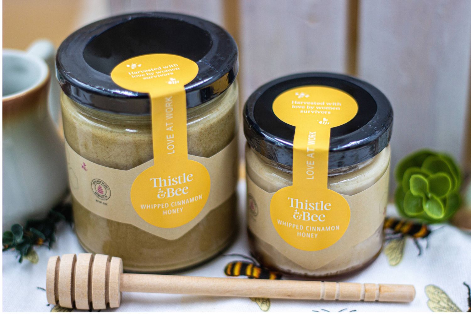 Thistle &amp; Bee Enterprises - Honey - Whipped Cinnamon: 6 oz