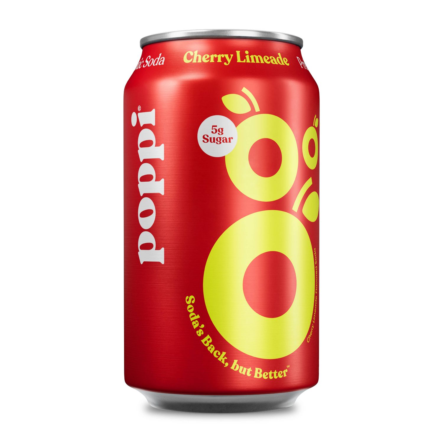 poppi - Poppi Prebiotic Soda, Cherry Limeade, 12oz