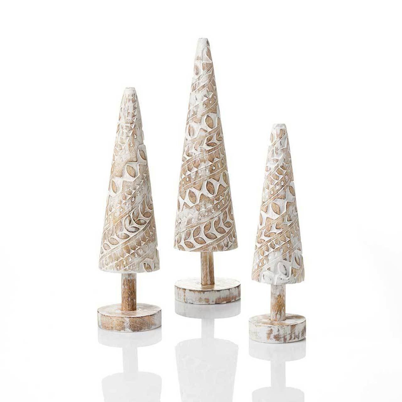 SERRV International - Badhana Christmas Trees - Set of 3