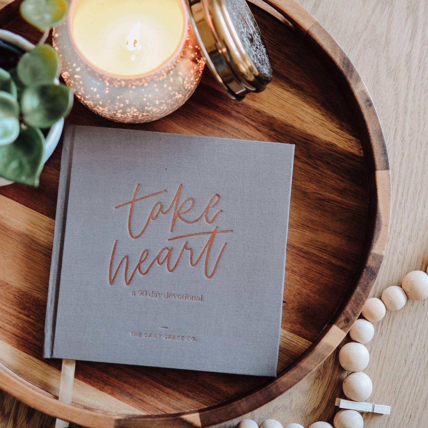 The Daily Grace Co - Take Heart Devotional | Coffee Table Book