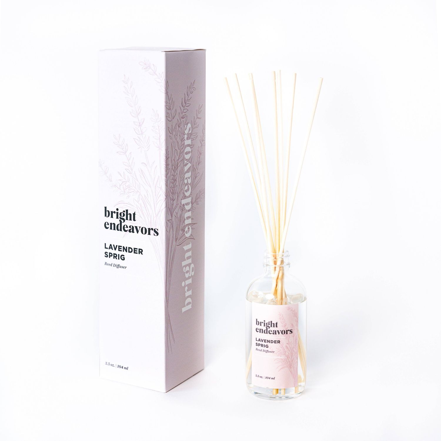 Bright Endeavors - Lavender Sprig Reed Diffuser