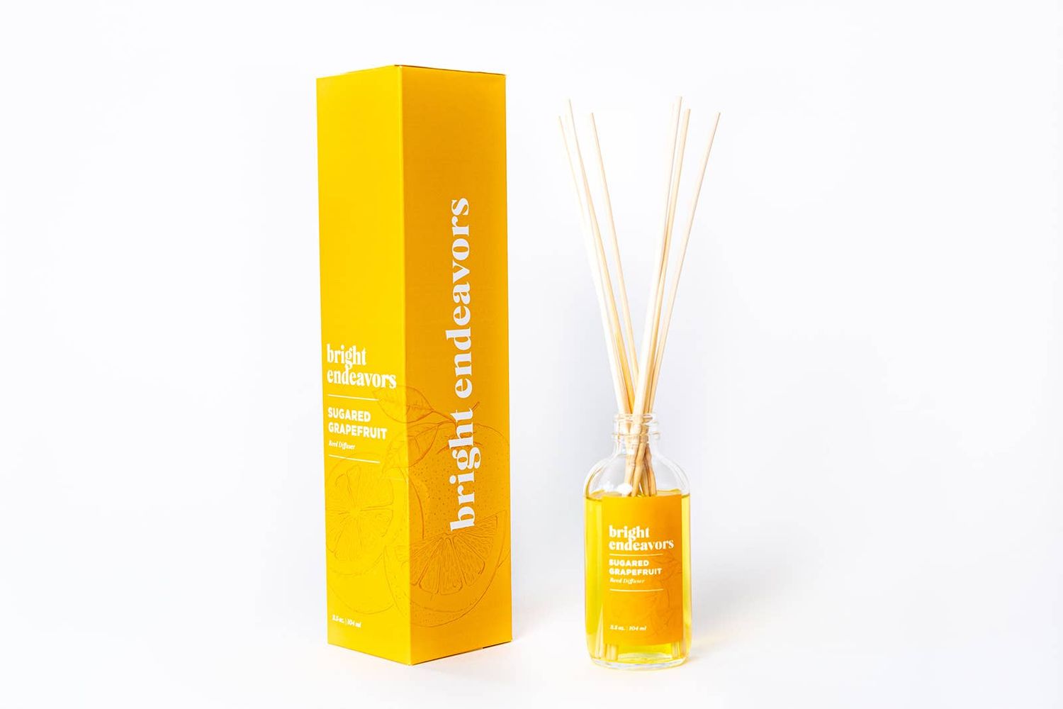 Bright Endeavors - Sugared Grapefruit Reed Diffuser