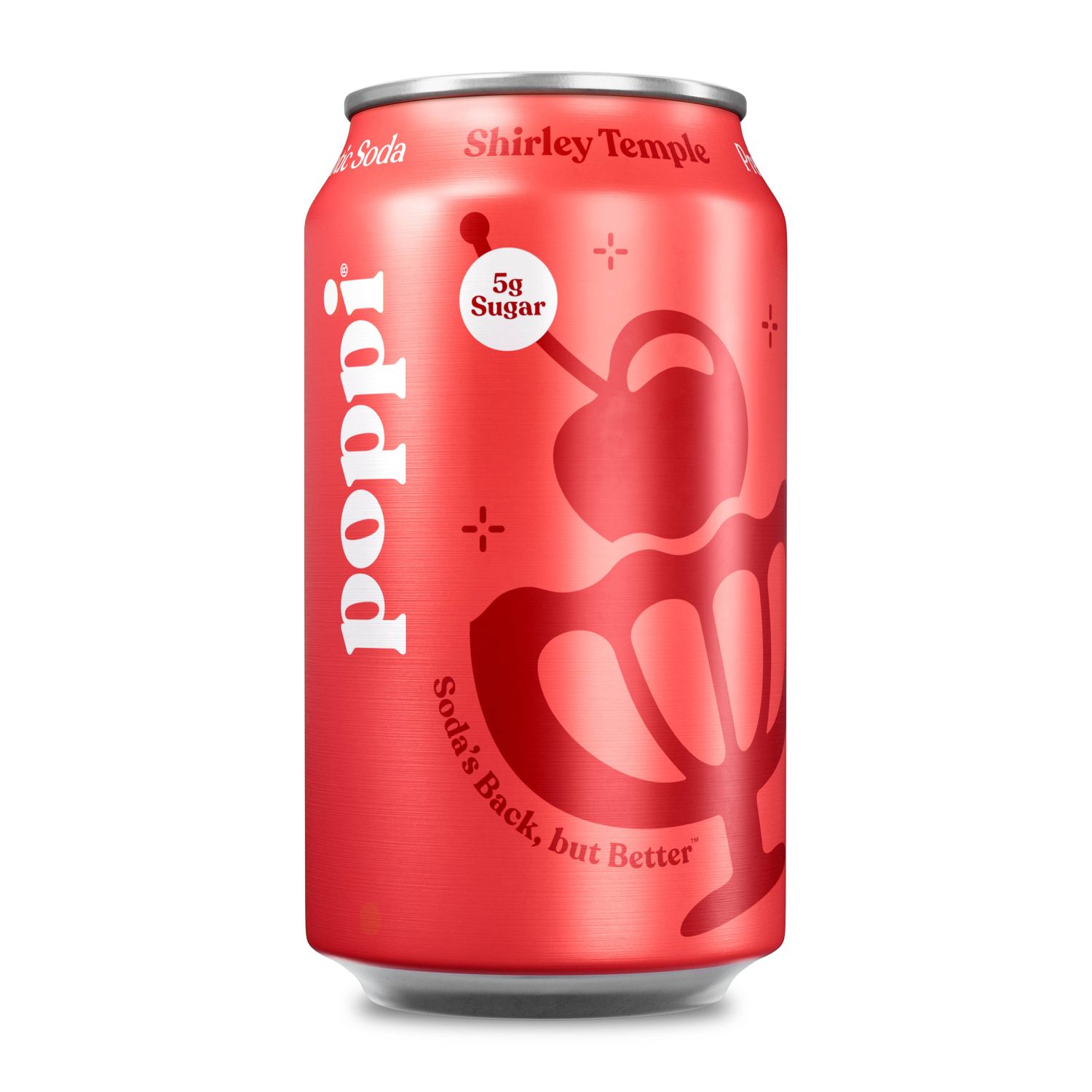 poppi - Poppi Prebiotic Soda, Shirley Temple, 12oz