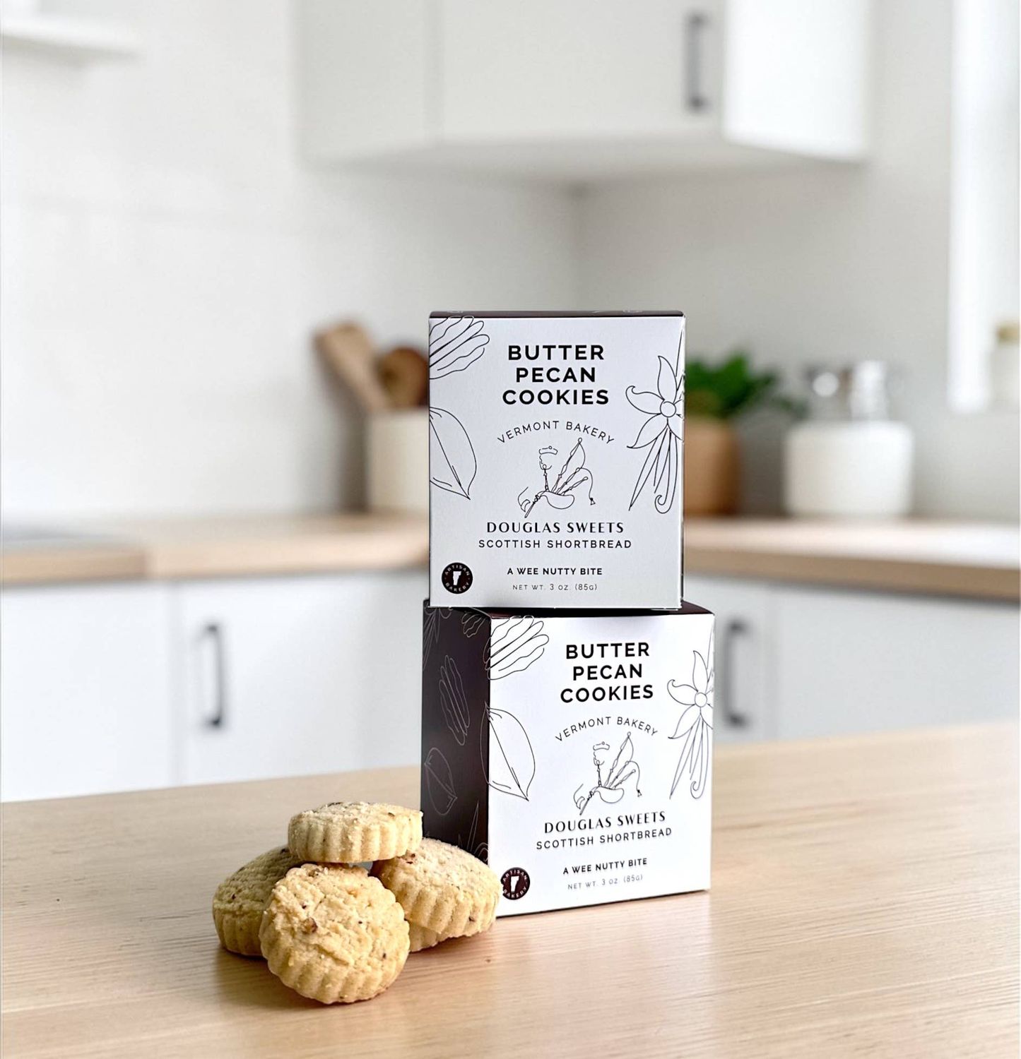 Douglas Sweets - Mini Box Butter Pecan Shortbread