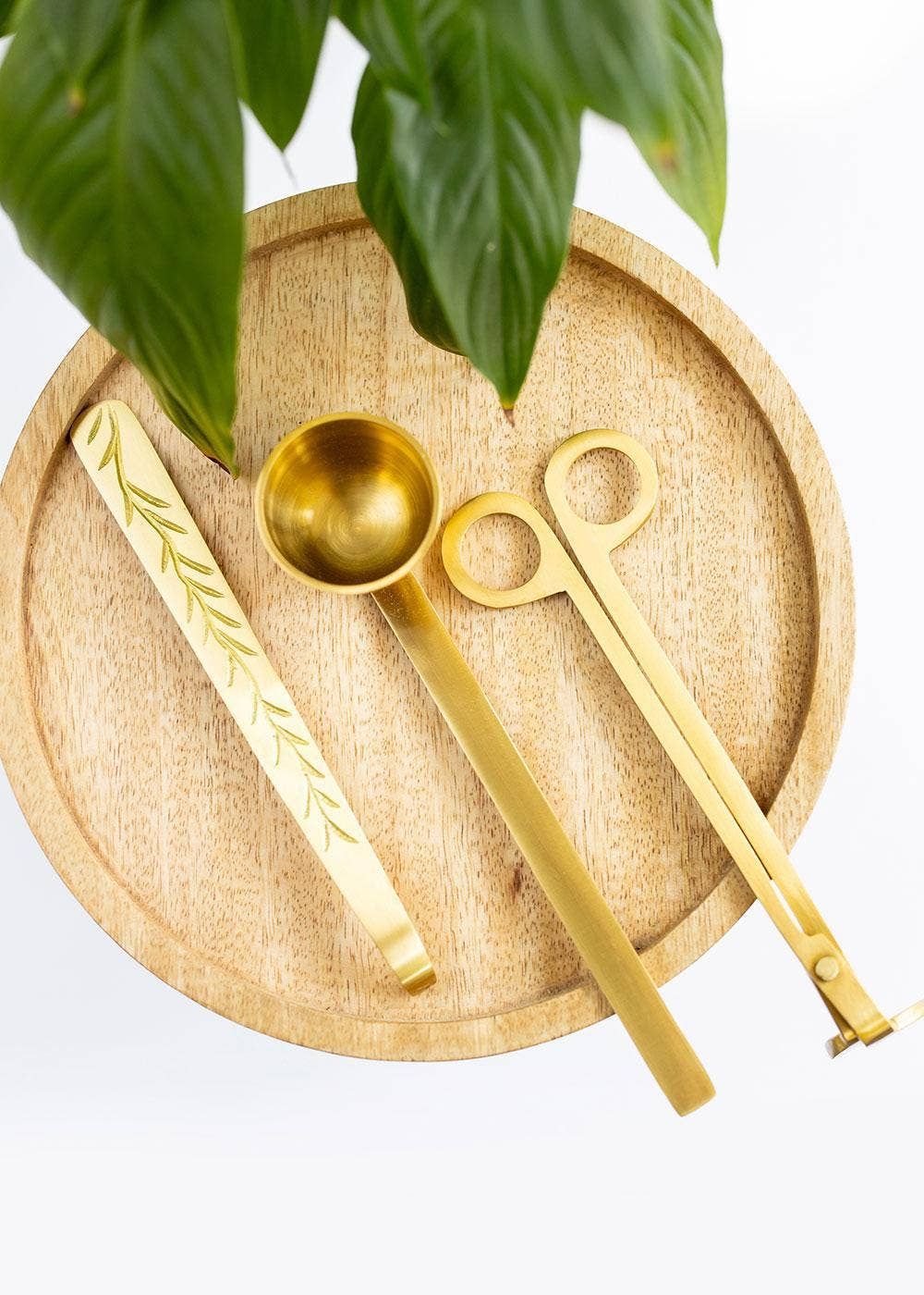 Mercy House Global - Brass Candle Tools | Set of 3