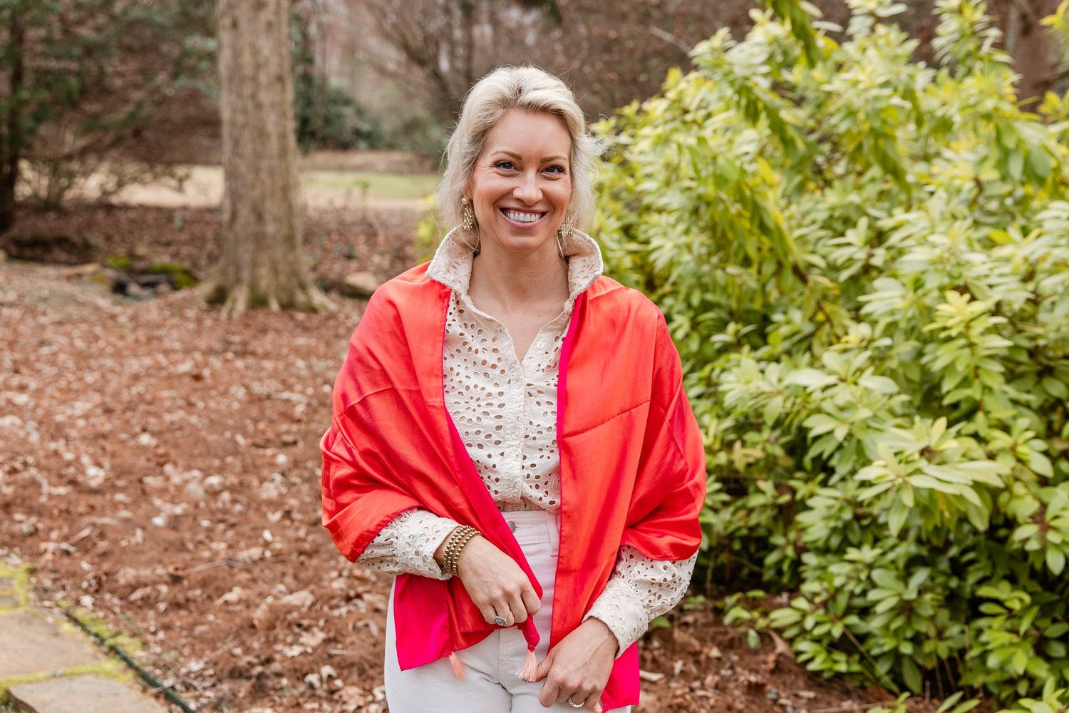 Rahab's Rope - Daybreak Wrap: Pink/Peach