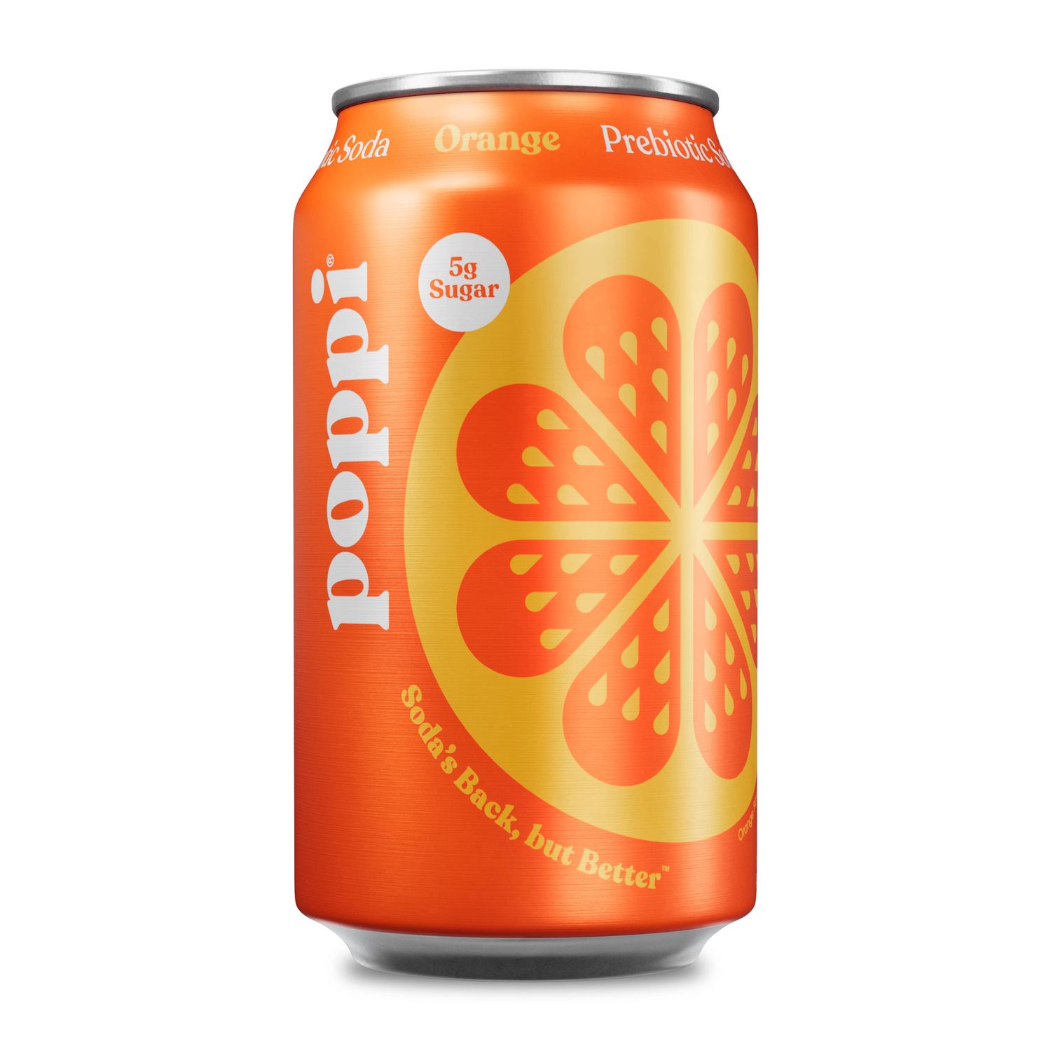 poppi - Poppi Prebiotic Soda, Orange, 12oz