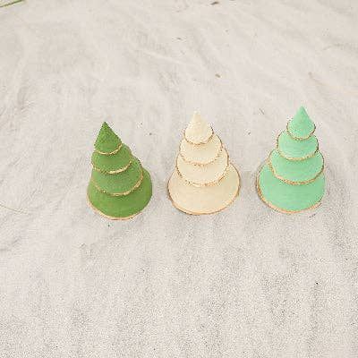 Rahab's Rope - Paper Mache Christmas Tree-Olive