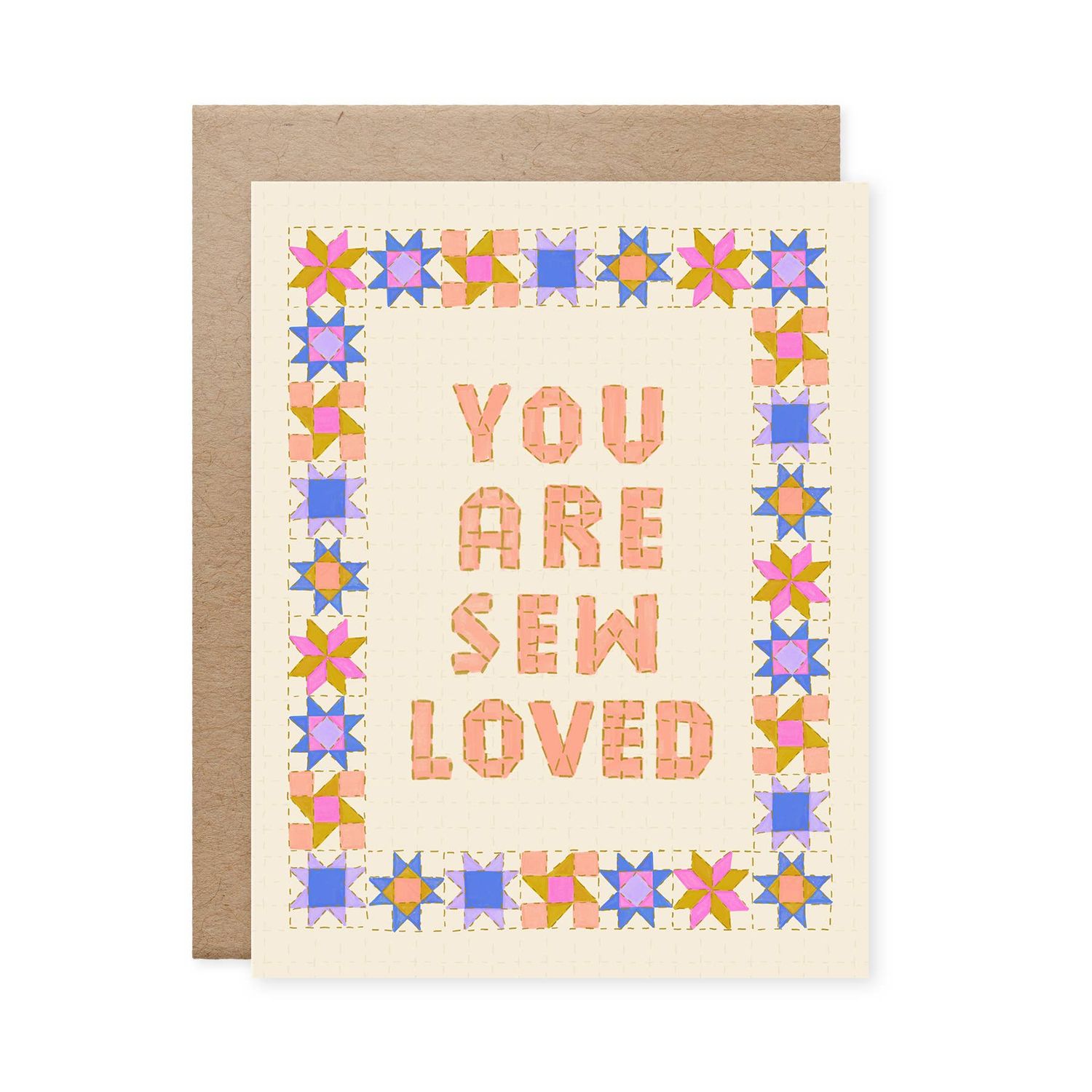 Naomi Paper Co. - You Are Sew Loved Friendship &amp; Encouragement Card