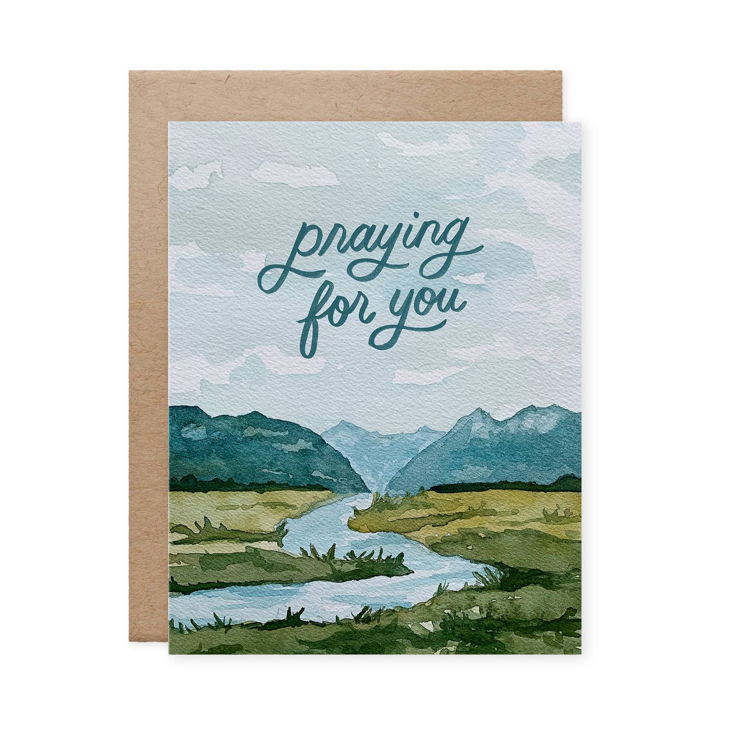 Naomi Paper Co. - Praying for You Sympathy Card