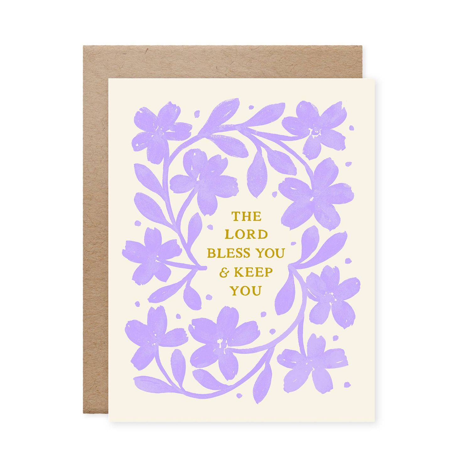 Naomi Paper Co. - The Lord Bless You &amp; Keep You Card