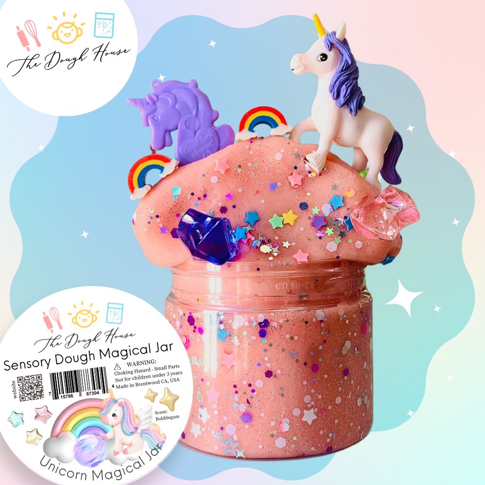 The Dough House - Fun Size Unicorn Magical Jars