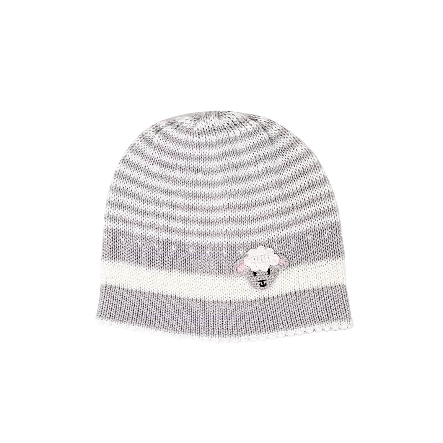 Melange Collection - Grey Lamb Hat