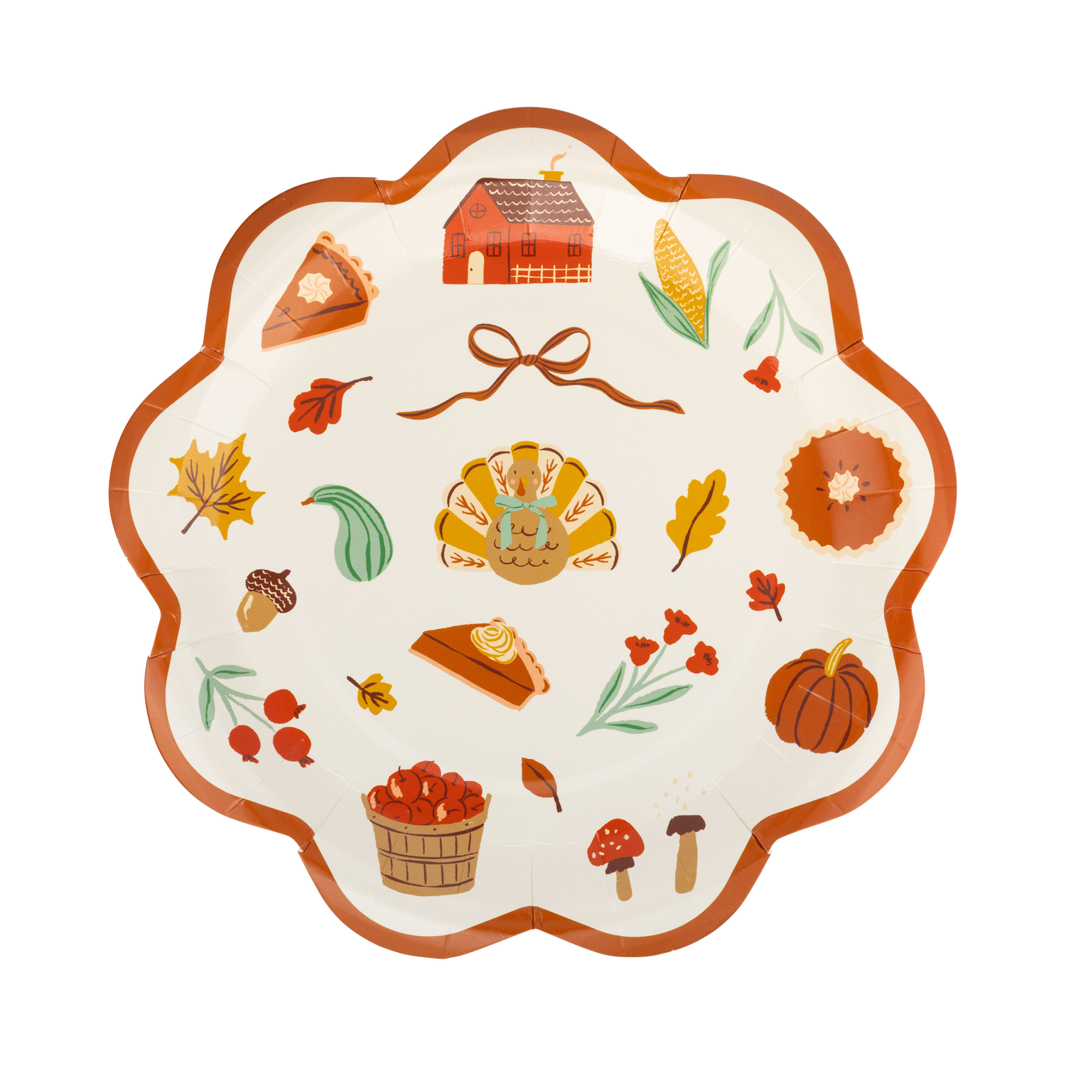 My Mind’s Eye - GBL1341 - Harvest Icons Paper Plates