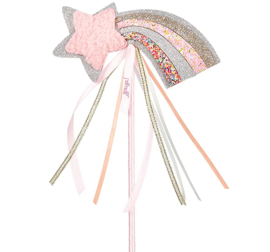 Speedy Monkey - Rainbow wand  - Costume Accessory for Kids - Carnival &amp; Festive Use