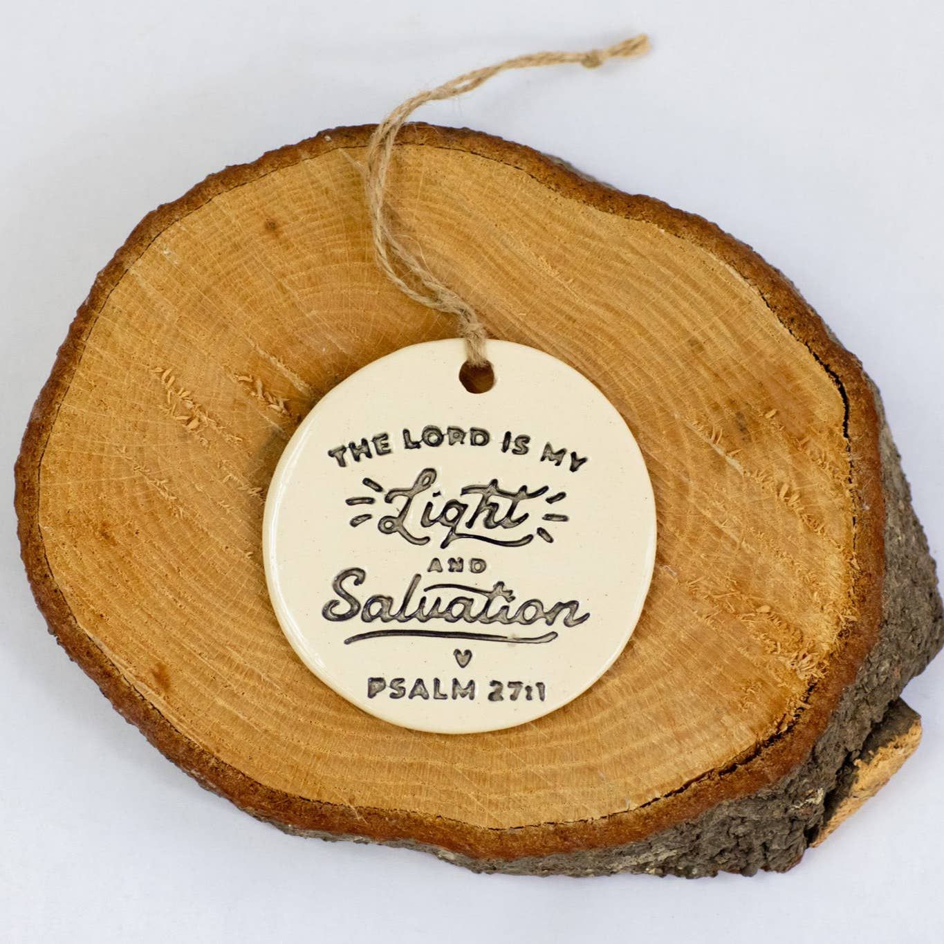 Prodigal Pottery - Scripture Ornament 