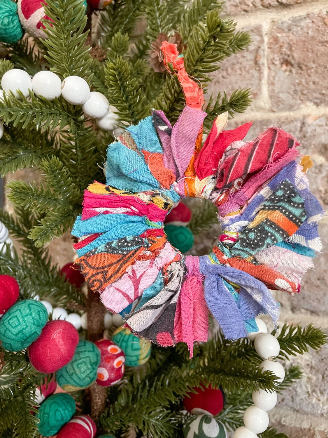 Asha Project - Saree Christmas Ornament | Sunburst