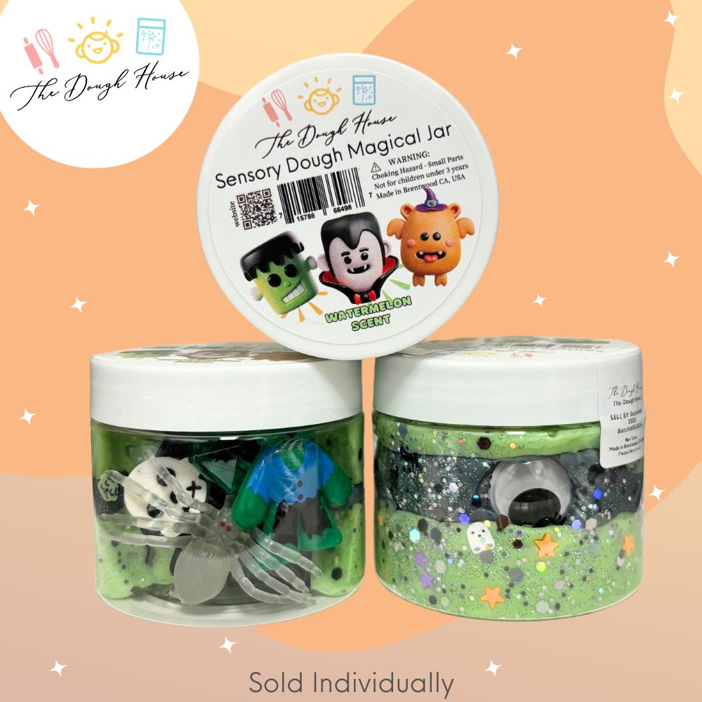 The Dough House - Halloween Magical Jars: Green