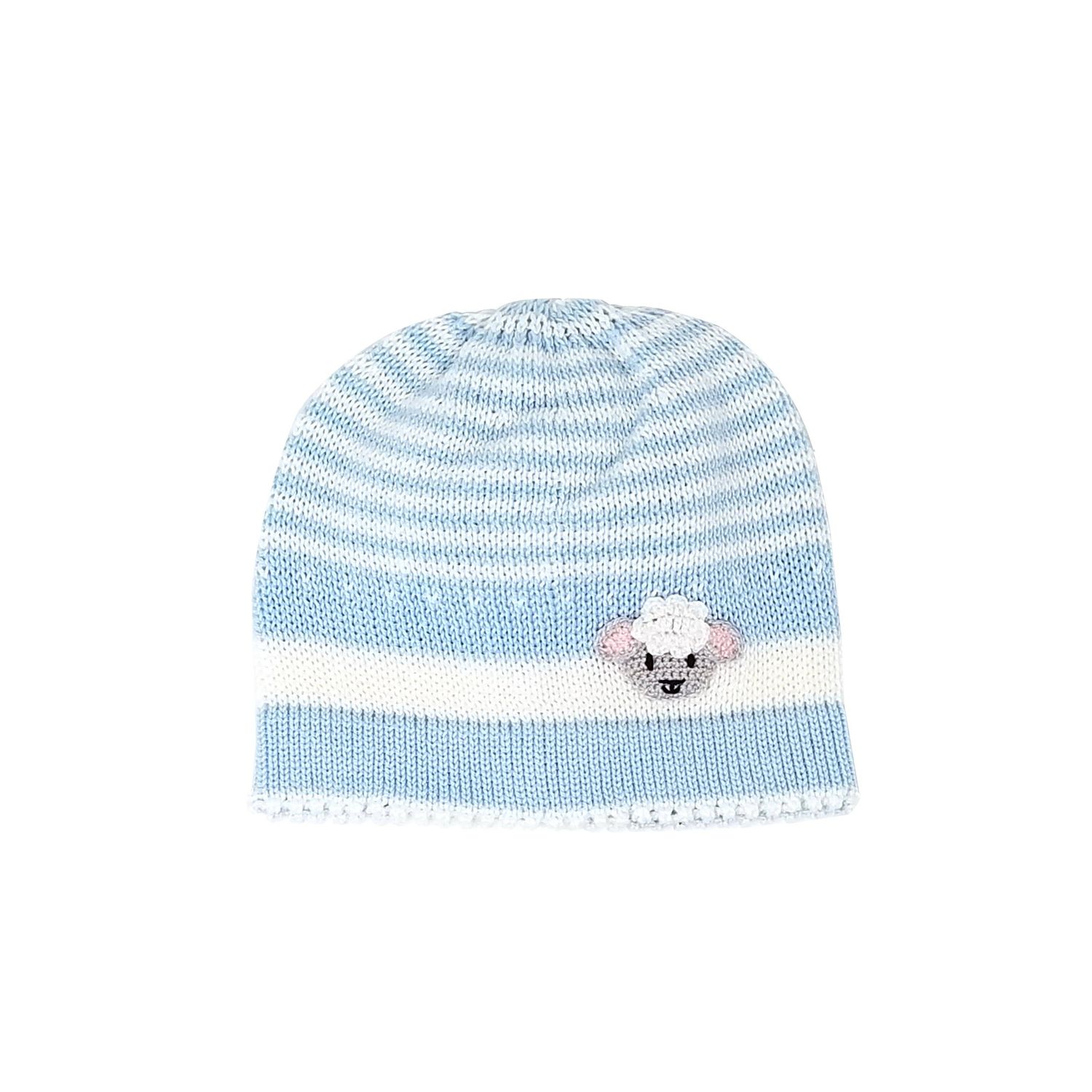 Melange Collection - Blue Lamb Hat