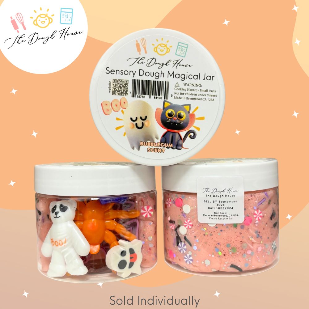 The Dough House - Halloween Magical Jars: Pink