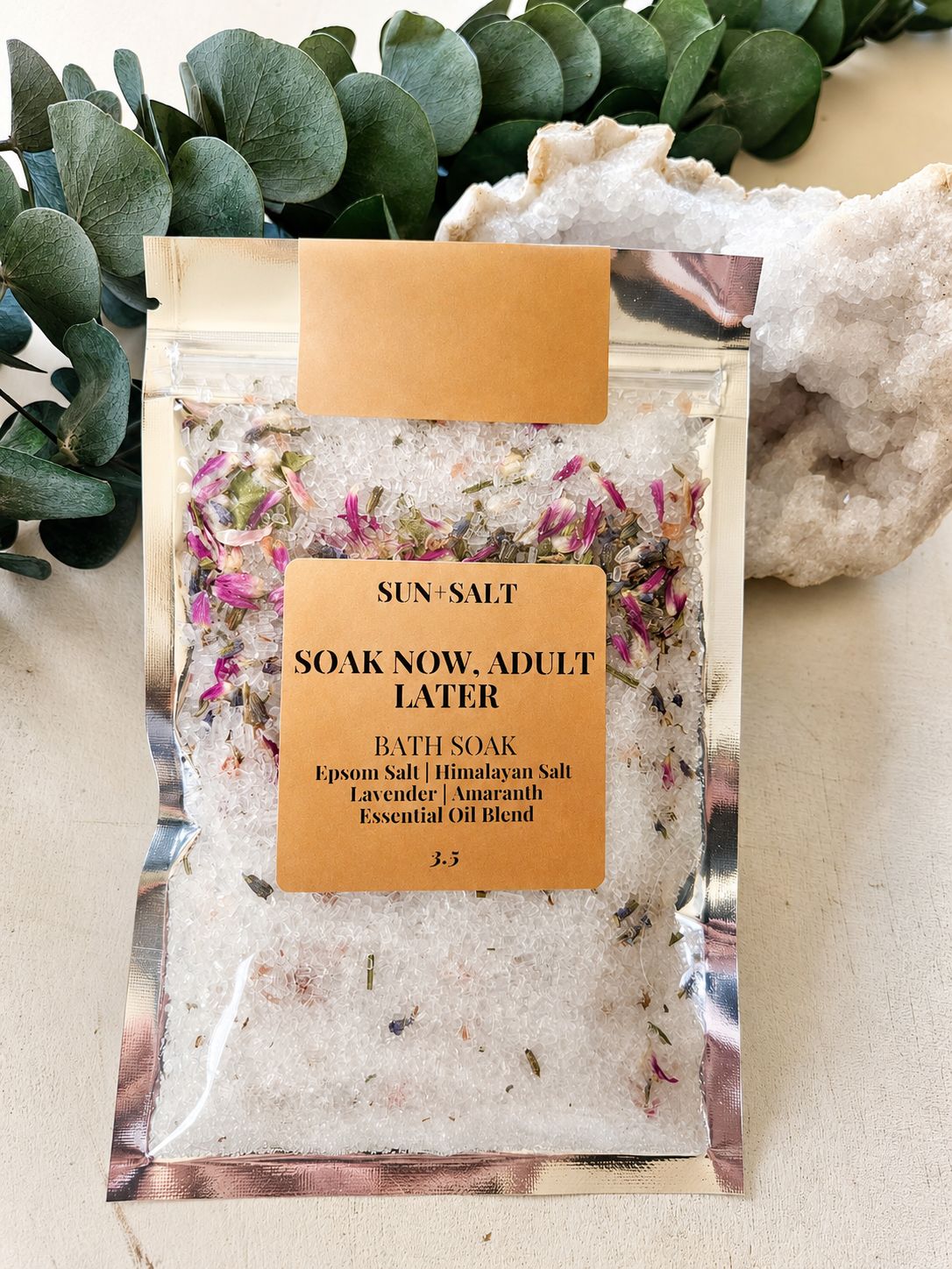Lux&amp;Lou - Soak Now, Adult Later Bath Salt | Spa Day | Birthday Gift