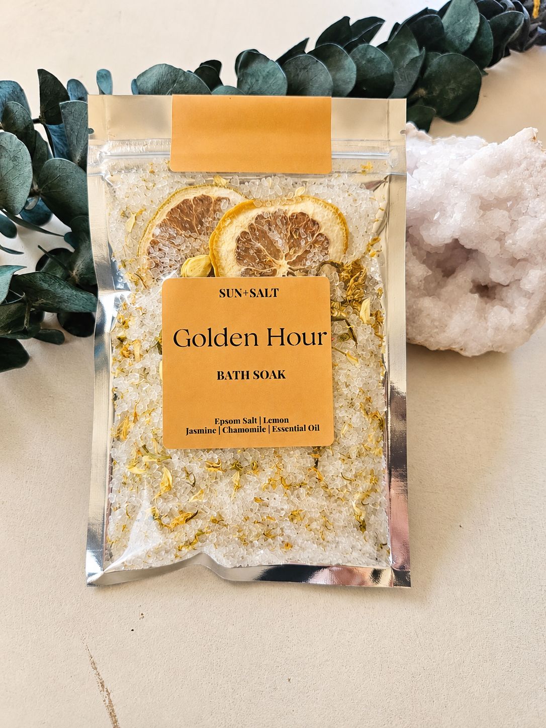 Lux&amp;Lou - Golden Hour Bath Soak | Fall Exclusive Bath Salt Single Use