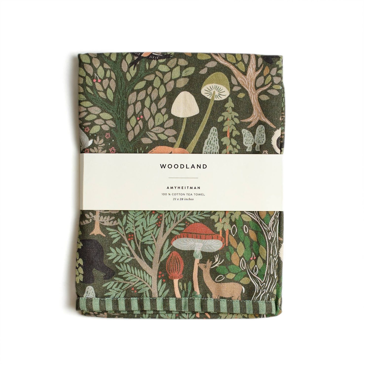 Amy Heitman - Woodland Tea Towel