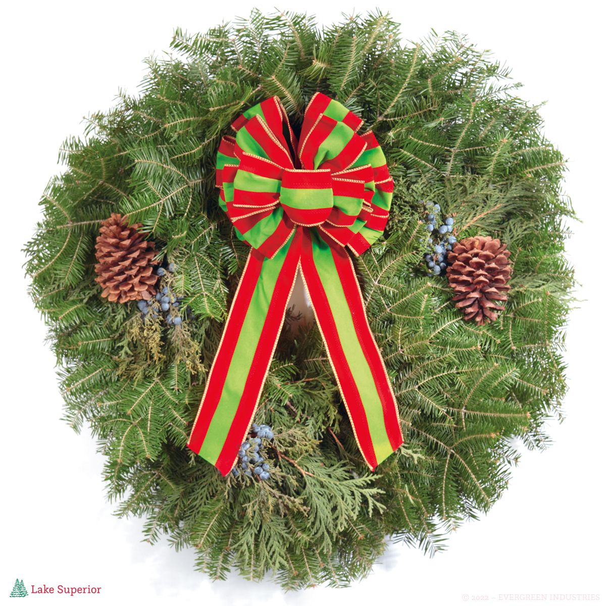 Premium Lake Superior Wreath 25"