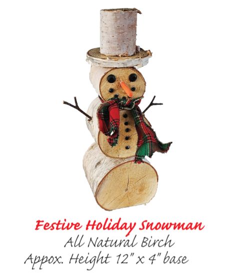 Festive Holiday Snowman