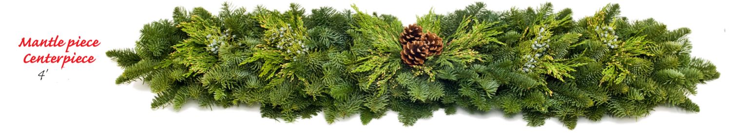 4' Noble Mixed Mantlepiece/Centerpiece