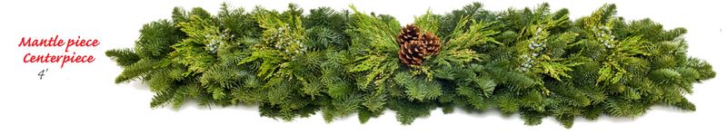 4' Noble Mixed Mantlepiece/Centerpiece