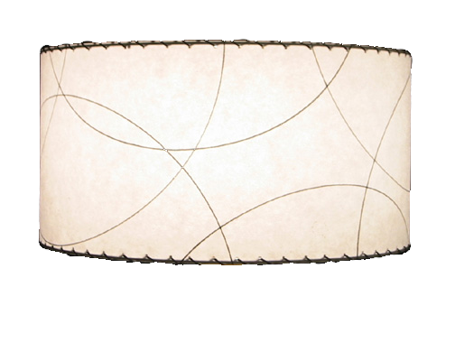 18" diameter fiberglass lampshade
