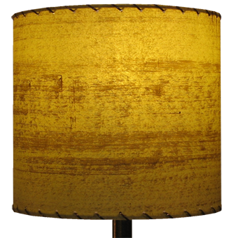 olive 10" drum shade
