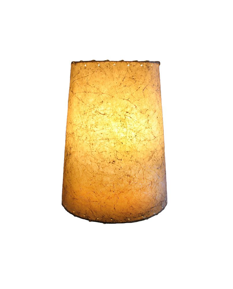 Ready-to-Ship Small Cone Lampshade, 6"x8"x10", Sand