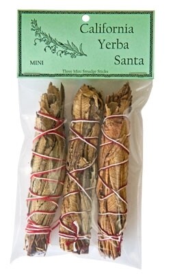 Yerba Santa Smudge Stick 4"L Mini (Pack of 3)