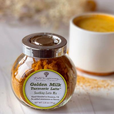 ROOTS IN HARMONY - Golden Milk Turmeric Latte Mix™: 2.8 oz Jar