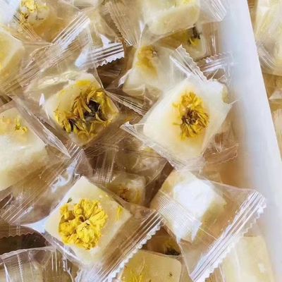 The Grateful Tea Co - Gourmet Honey Sugar Cubes with flowers and fruit