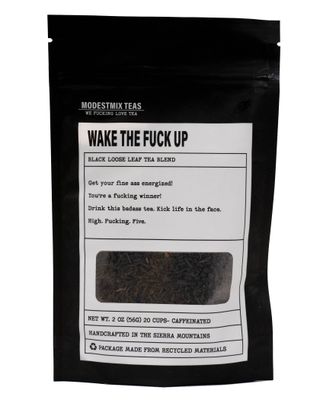 ModestMix Teas - Wake the Fuck Up: bold caffeinated loose leaf tea blend