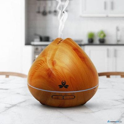Incense Sticks - 550ML Portable Essential Oil Diffuser With Multi Colored Light (Yatra)