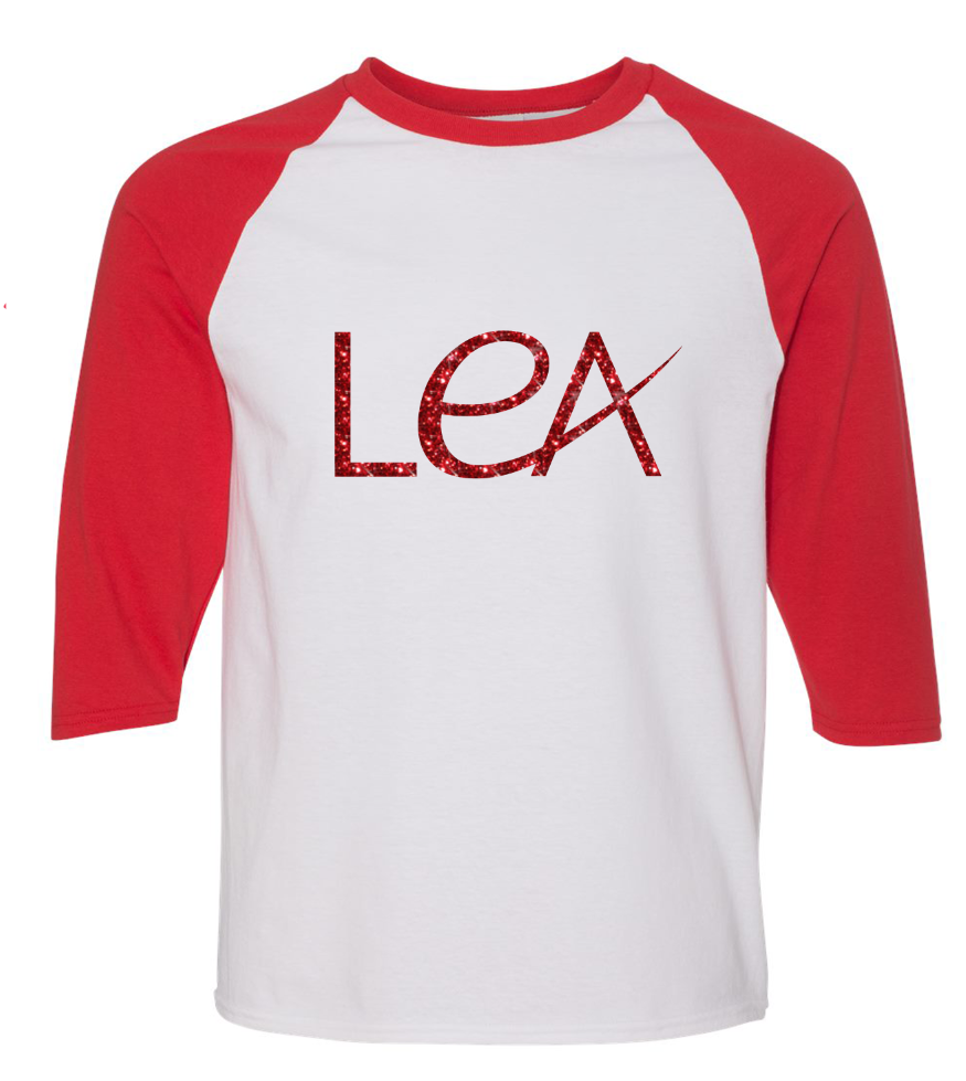 LEA  Glitter Raglan Shirt