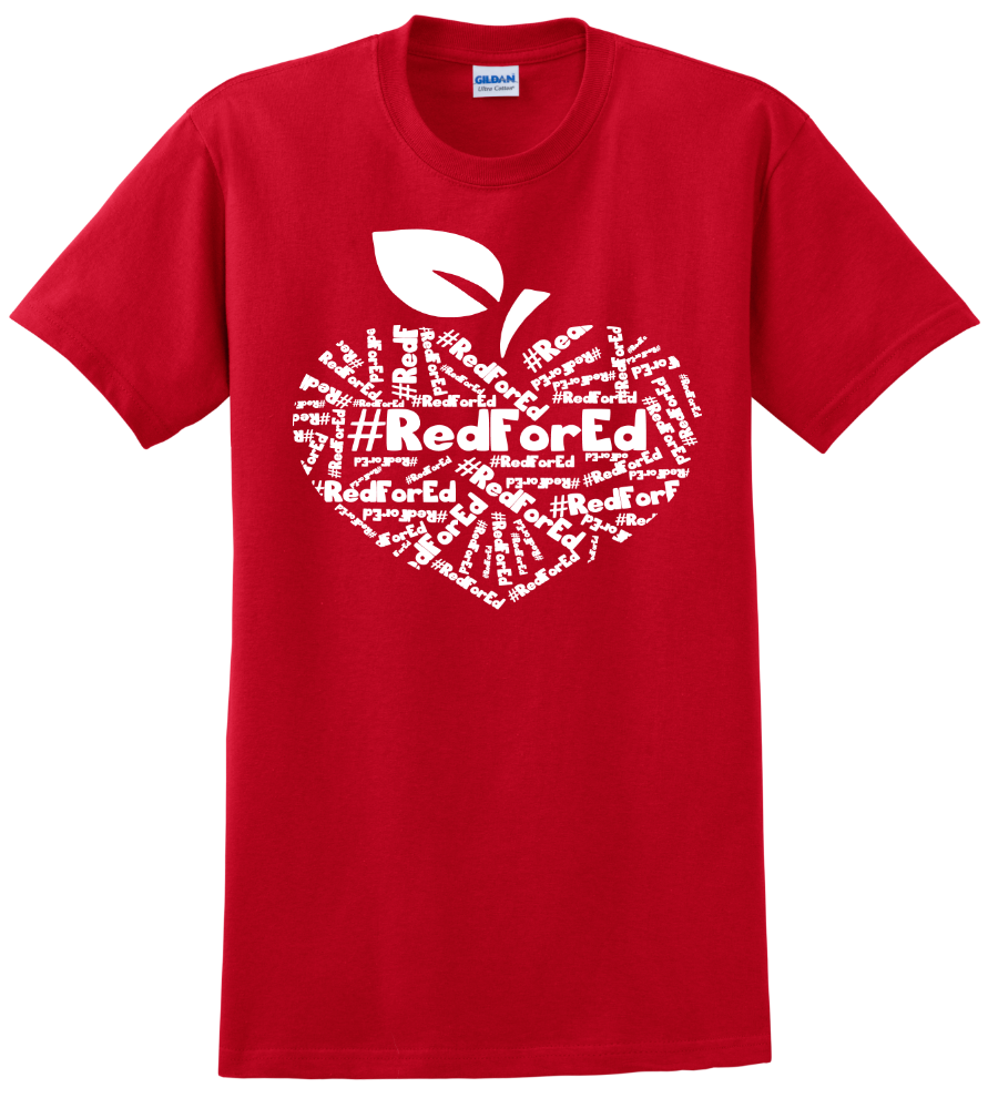 DEA  Wordle Red For Ed Shirt