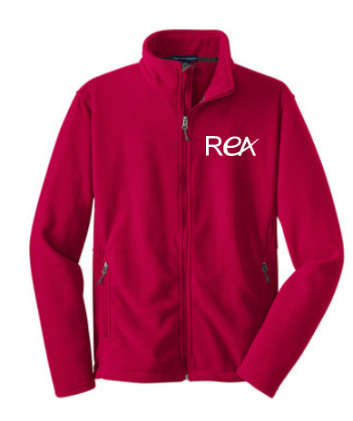 REA  Embroidered Men's Fleece Jacket