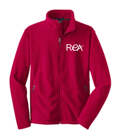 REA Embroidered Men's Fleece Jacket REA Embroidered Men's Fleece Jacket