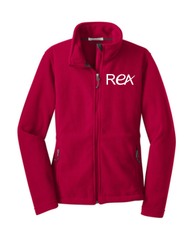 REA Embroidered Women's Fleece Jacket REA Embroidered Women's Fleece Jacket