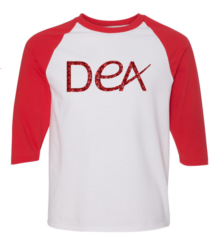 DEA  Glitter Raglan Shirt