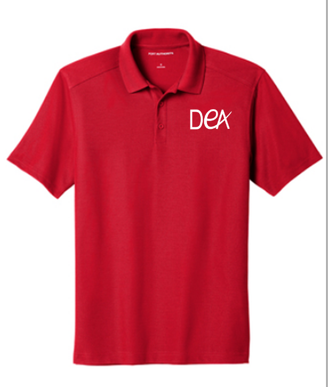 DEA  Embroidered Polo Shirt