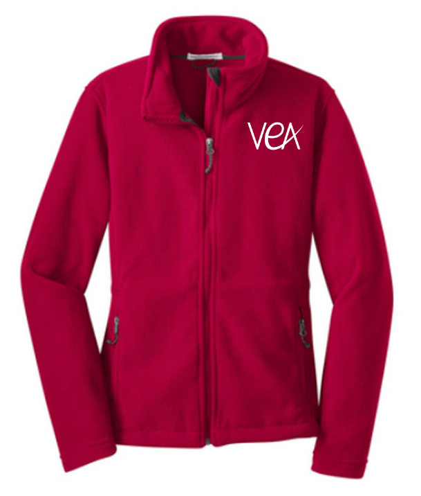 VEA  Embroidered Women's Fleece Jacket