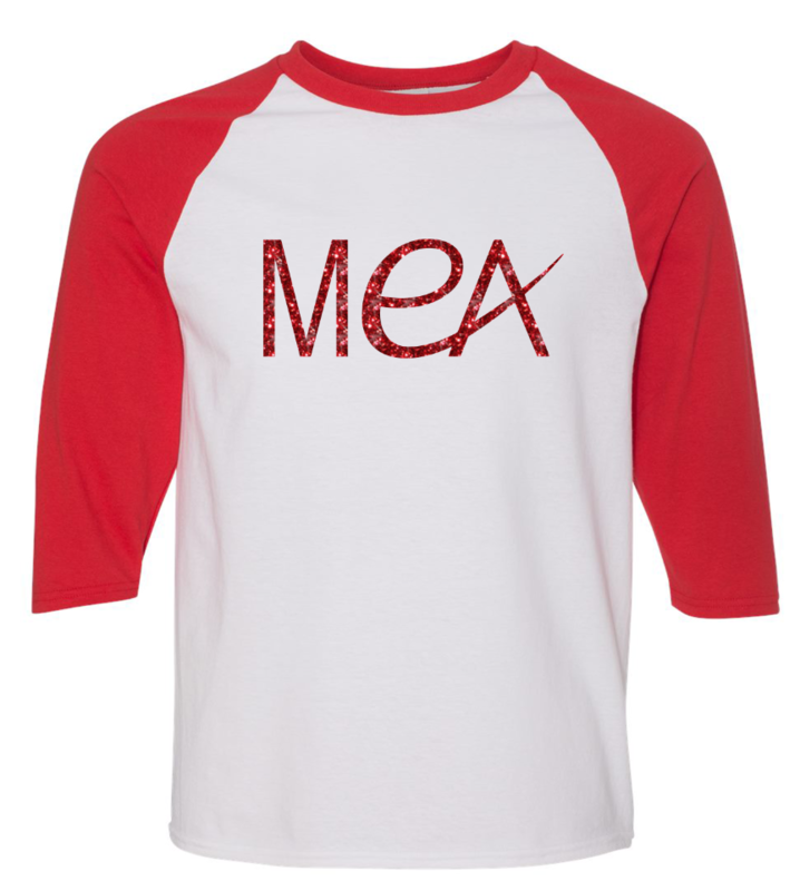 MEA  Glitter Raglan Shirt