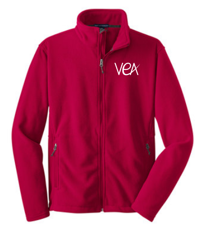 VEA  Embroidered Men's Fleece Jacket
